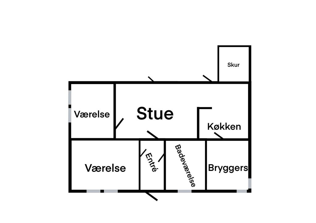 74 m2 bolig hos ABF Søndermarken.